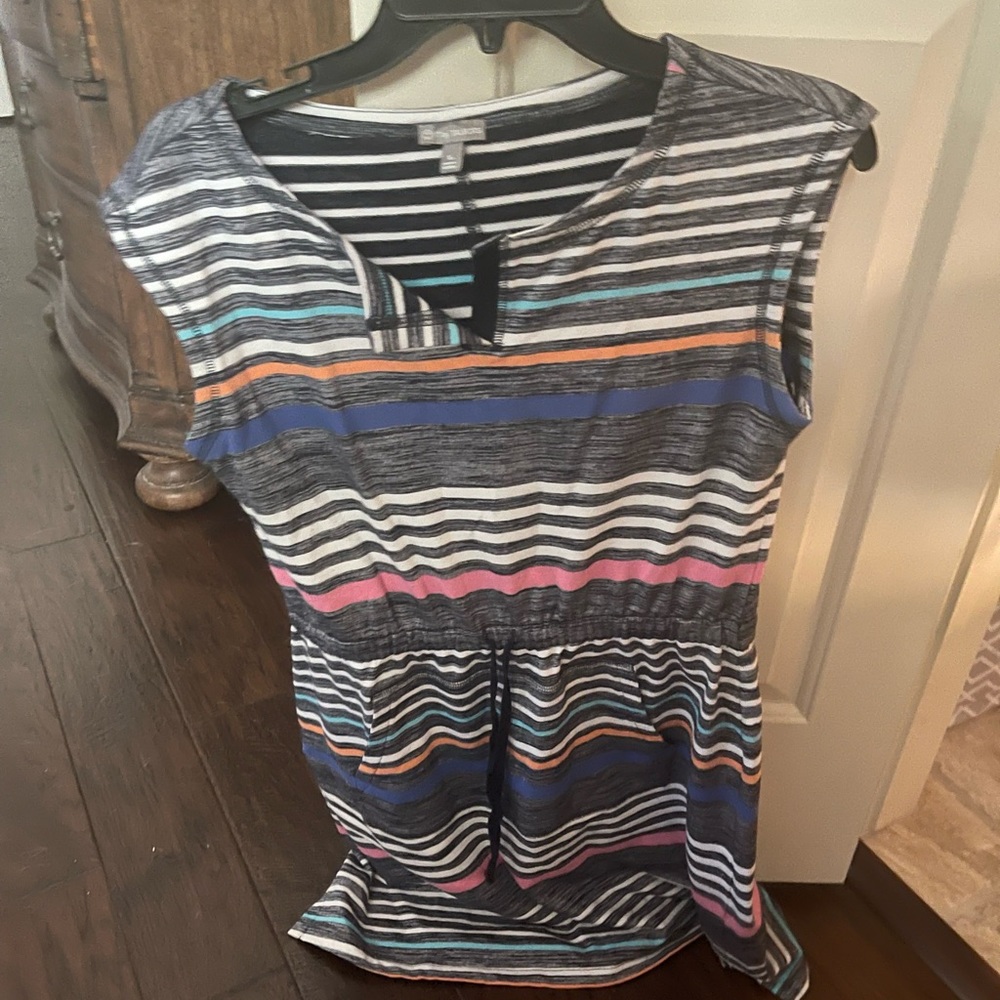 T-Talbots stripe dress